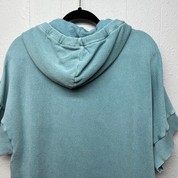 American Eagle Hooded Sweatshirt Womens Medium Oversized Workout Fitness Walking - Picture 7 of 12